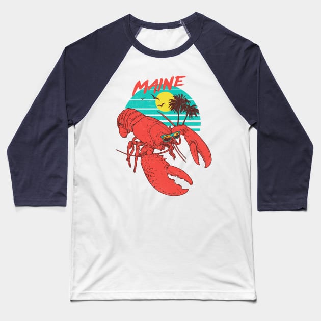 Maine Baseball T-Shirt by Hillary White Rabbit